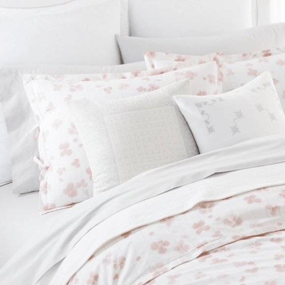 Lauren Ralph Lauren Anya Pink Floral Full Queen Duvet Cover Set - Picture 1 of 5